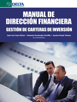 cover image of Manual de direccion financiera gestion de carteras de inversion